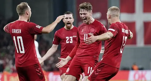 Danh sách cầu thủ sang Qatar của tuyển Đan Mạch ưu tiên cho hàng hậu về và tiền đạo