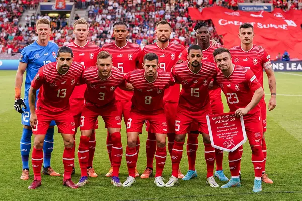 Đội hình của tuyển Thụy Sĩ tham dự World Cup 2022