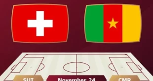Soi kèo bảng G World Cup: Thụy Sĩ vs Cameroon