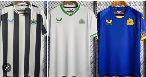 Màu áo và huy hiệu của đội tuyển Newcastle United