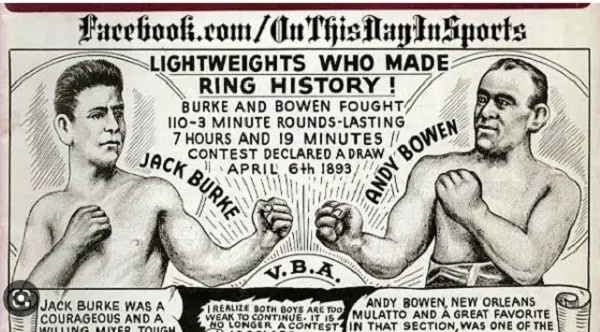 Trận chiến dài nhất lịch sử Andy Bowen và Jack Burke 