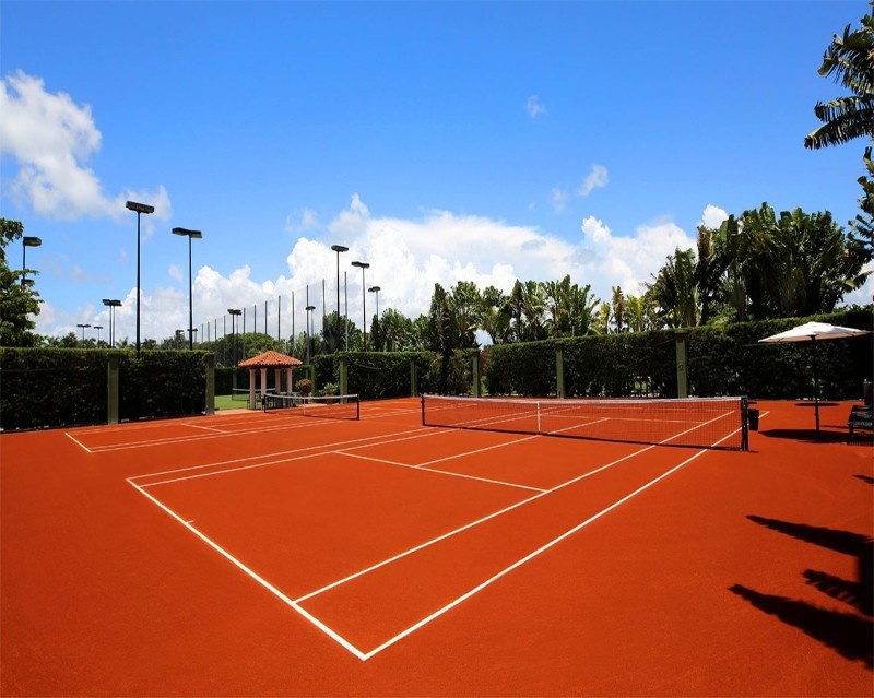 Diện tích sân tennis - Giới thiệu sân tennis đất nện