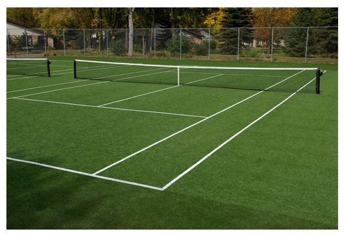 Diện tích sân tennis - Giới thiệu sân tennis cỏ nhân tạo