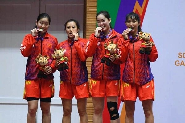 Cô đã góp phần giúp đội tuyển Việt Nam mang về giải Bạc