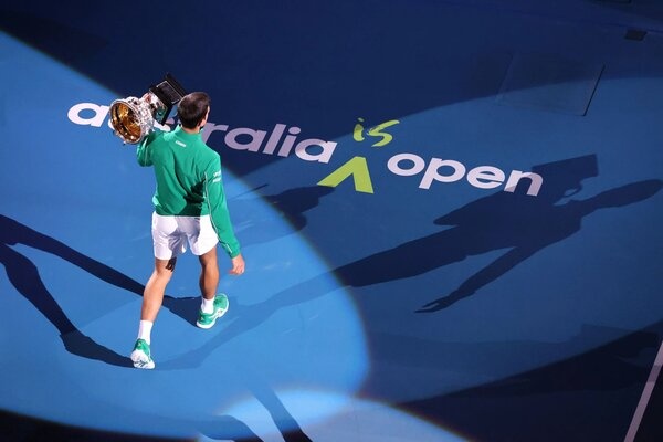 Australian Open là giải tennis khởi động trong năm