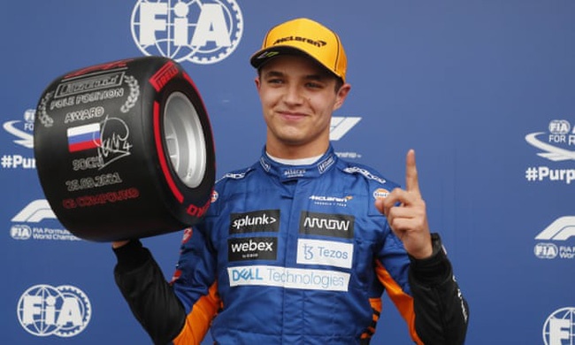 Norris tay đua công thức F1, tài năng trẻ người Anh
