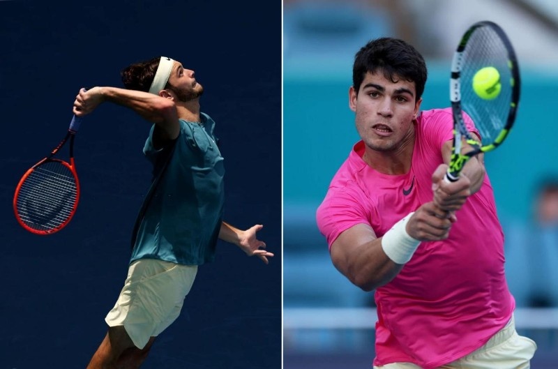Alcaraz và Fritz sẽ là trận đấu vô cùng hấp dẫn của vòng Tứ kết Miami Open