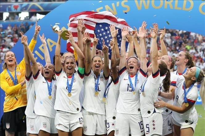 Đội tuyển nữ Mỹ được đánh giá cao tại mùa giải năm nay