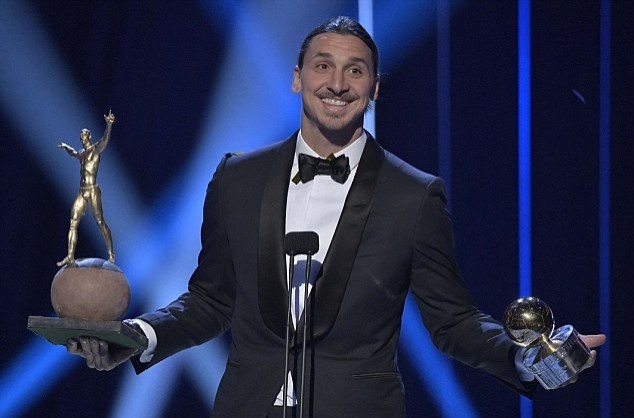 Khám phá một số giải thưởng Zlatan Ibrahimovic đạt được trong sự nghiệp của mình nhé