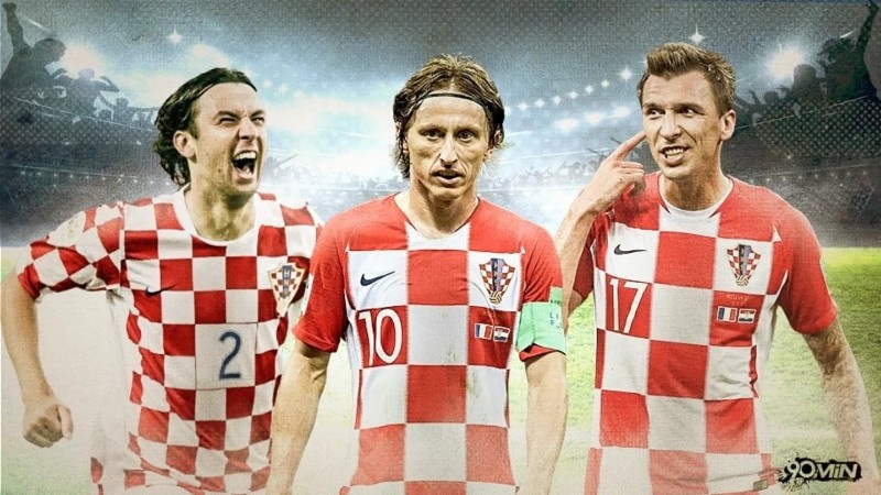 Những cái tên sáng gia trong màu áo Croatia