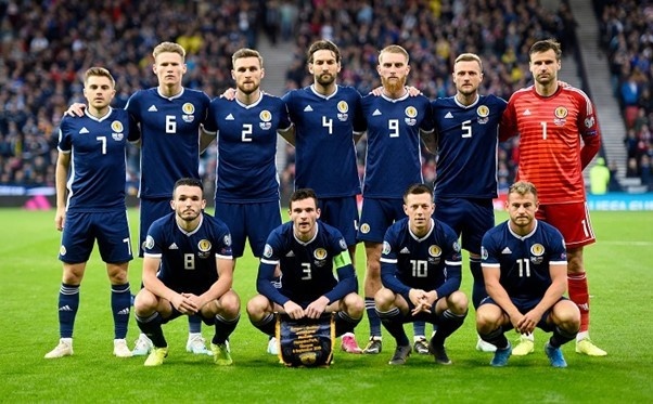Các thành viên trong đội tuyển Scotland